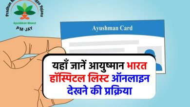 Ayushman Bharat Hospital List : ऐसे केहक करें आयुष्मान भारत हॉस्पिटल लिस्ट ऑनलाइन