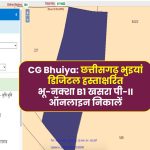 CG Bhuiya: छत्तीसगढ़ भुइयां डिजिटल हस्ताक्षरित भू-नक्शा B1 खसरा पी-II ऑनलाइन निकालें, पूरी प्रक्रिया देखें