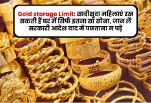 Gold storage Limit: शादीशुदा महिलाएं रख सकती हैं घर में सिर्फ इतना सा सोना, जान लें सरकारी आदेश बाद में पछताना न पड़े
