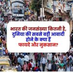 भारत की जनसंख्या कितनी है, दुन‍िया की सबसे बड़ी आबादी होने के क्या हैं फायदे और नुकसान?