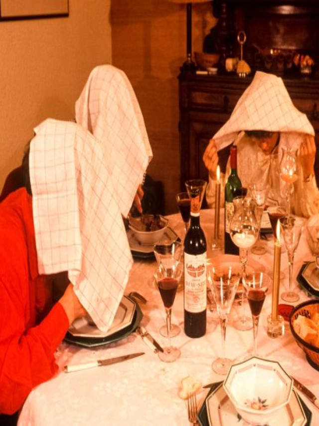 Is there any dish in France which people eat with a handkerchief over their mouth? Know complete information here