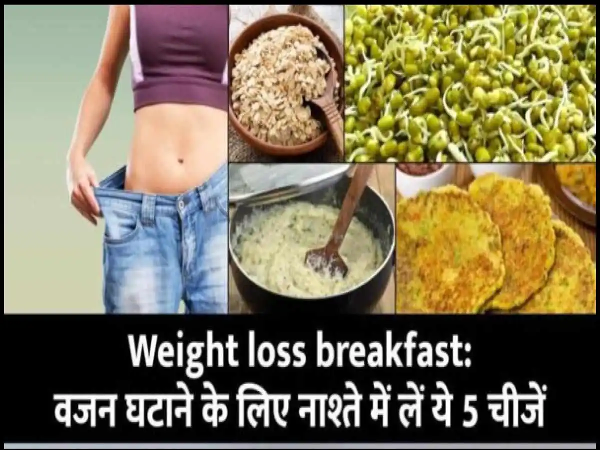 Weight loss breakfast: बढ़ते वजन पर लगाएं लगाम, मोटापा कम करने के लिए नाश्ते में खाएं ये 5 चीजें